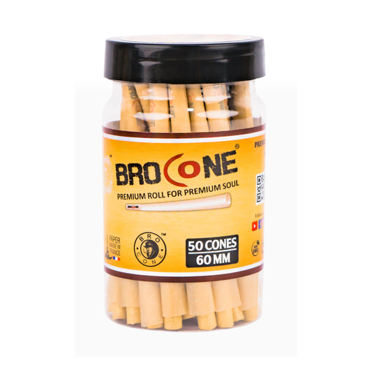 BROCONE 17D BROWN 60MM CONE-50 CT JAR 17D BROWN 60 mm