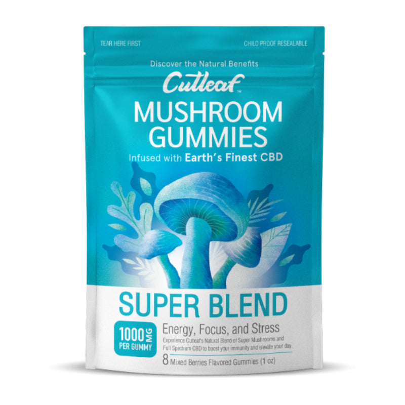 Cutleaf Mushroom Gummies - Super Blend