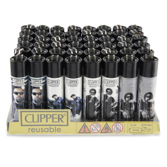 Clipper Lighter Ice Cube Design - 48CT