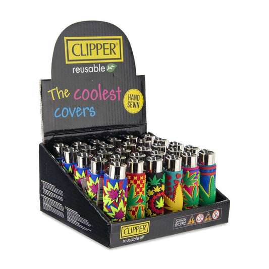 Clipper POP Lighters Leafs Cover - 30CT