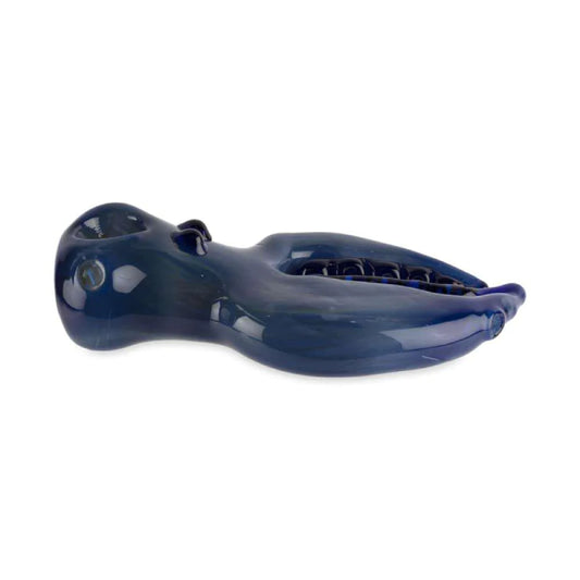 Custom Glass Hand Pipe - 5" - Lobster Claw