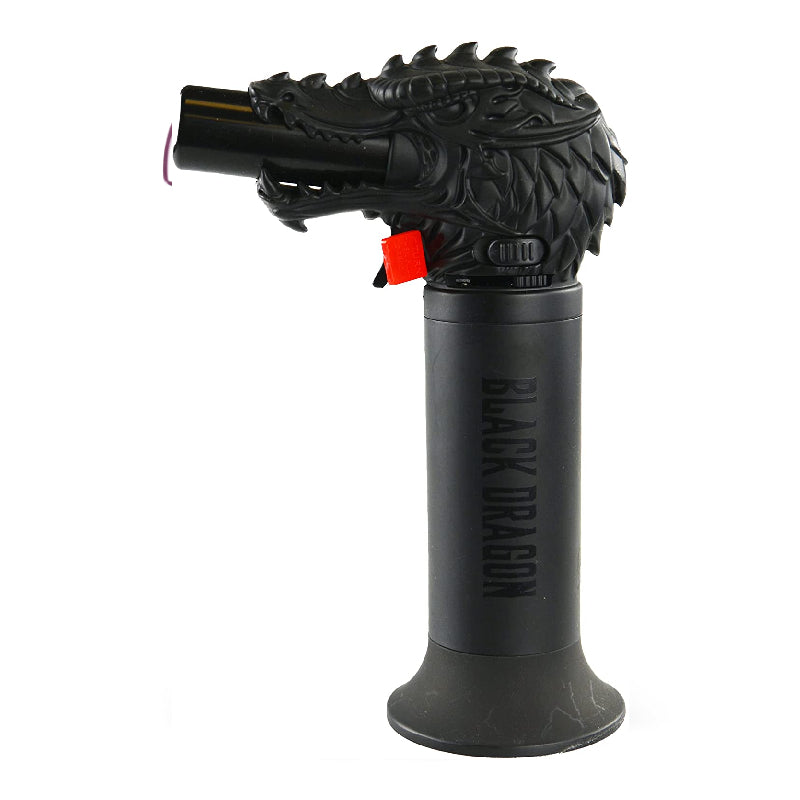 SmokeZilla Black Dragon Torch Display - 6ct