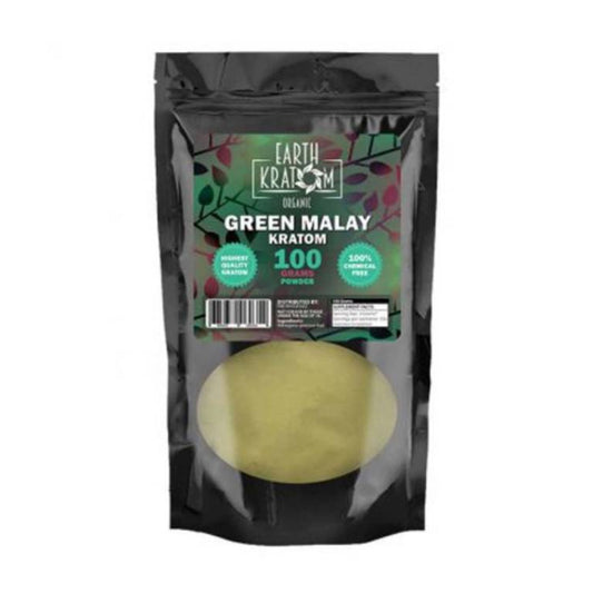 EARTH KRATOM 100G GREEN MALAY