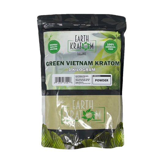 EARTH KRATOM 1KG GREEN VIETNAM