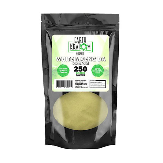 EARTH KRATOM 250G WHITE MAENG DA