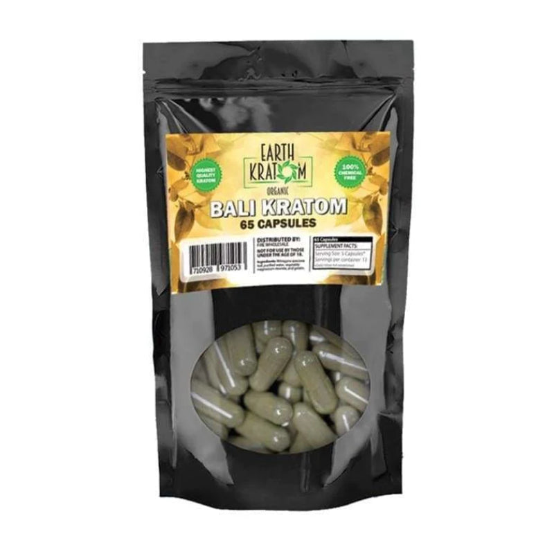 EARTH KRATOM 65 CAP BALI