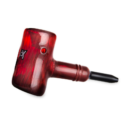 Famous Brandz Hellboy & Design Hammer Sherlock Hand Pipe - 5"