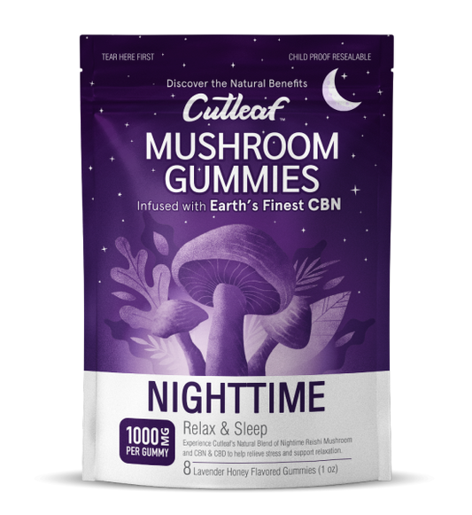 Cutleaf Mushroom Gummies - Nighttime