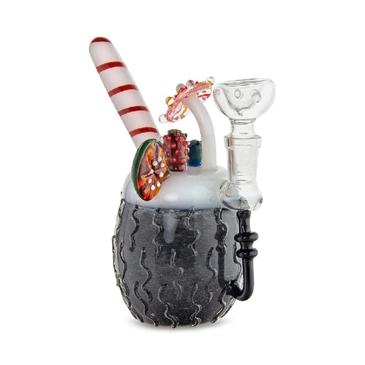 Handheld Water Pipe - 6" - Coconut