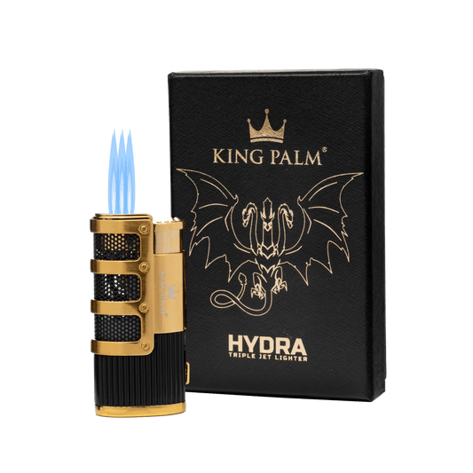 King Palm Hydra Triple Jet Butane Torch Lighter