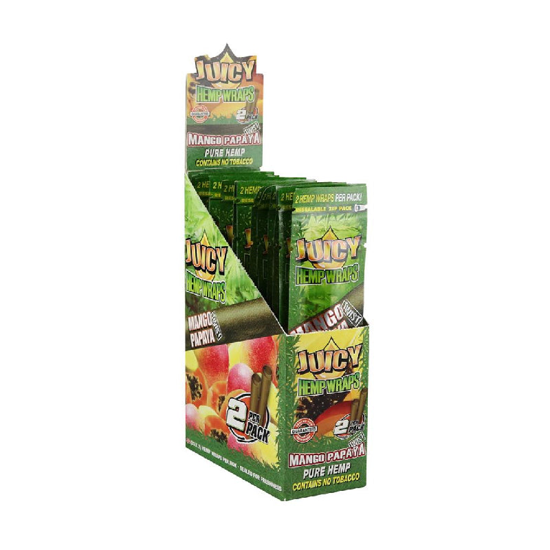 Juicy Jays Hemp Wraps Mango Papaya - 25ct