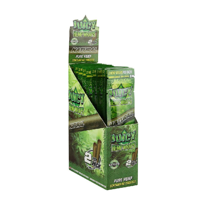 Juicy Jays Hemp Wraps Natural - 25ct