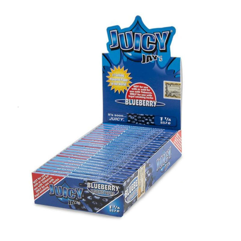 Juicy Jays Papers - 1 1/4 - Blueberry - 24ct