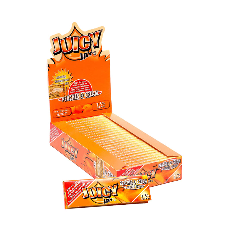 Juicy Jays Papers - 1 1/4 - Peaches & Cream - 24ct