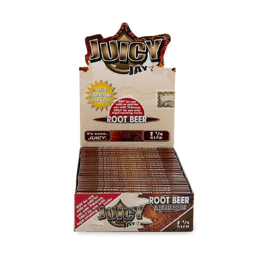 Juicy Jays Papers - 1 1/4 - Root Beer - 24ct