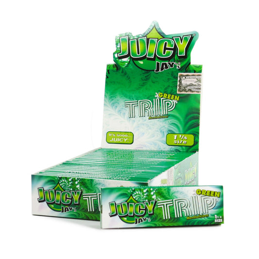 Juicy Jays Papers - 1 1/4 - Trip Green - 24ct