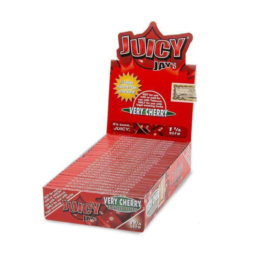 Juicy Jays Papers - 1 1/4 - Very Cherry - 24ct