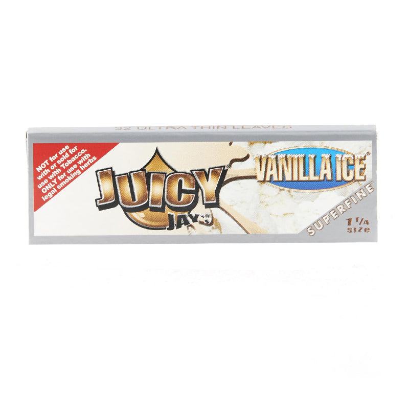 Juicy Jays Super Fine Papers - 1 1/4 - Vanilla Ice - 24ct