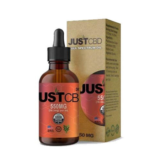 Just CBD 550 MG Full Spectrum Tincture