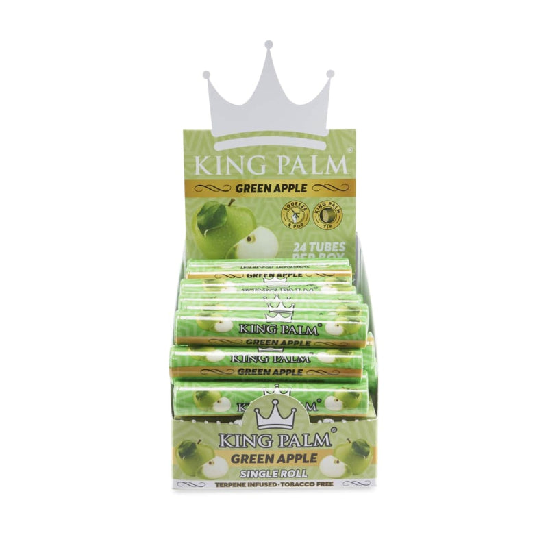 KING PALM CONES-GREEN APPLE- MINI-1PK 24CT