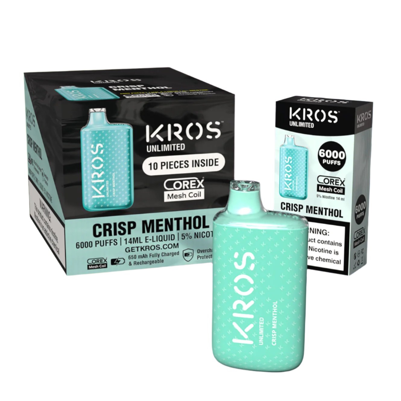 KROS Unlimited 6000 5% - 14mL 10ct