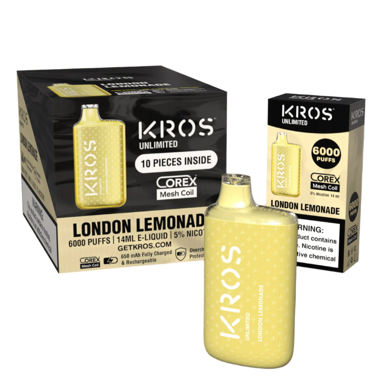 KROS Unlimited 6000 5% - 14mL 10ct
