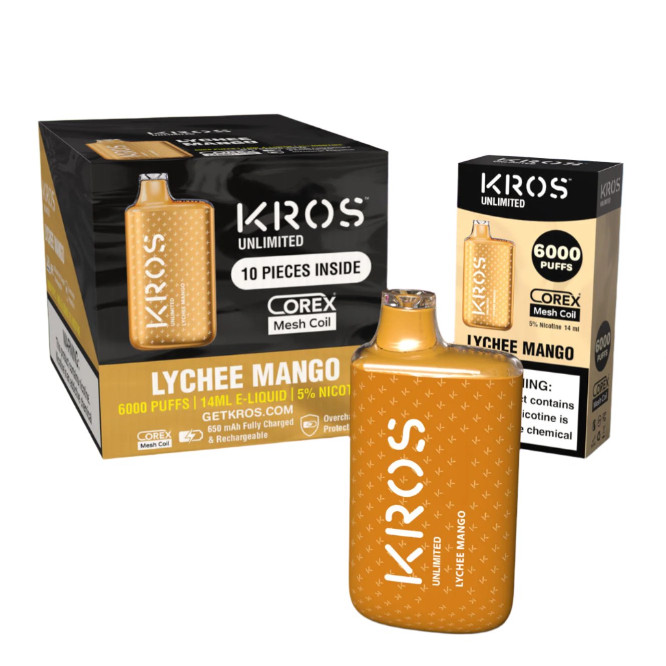 KROS Unlimited 6000 5% - 14mL 10ct
