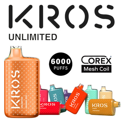 KROS Unlimited 6000 5% - 14mL 10ct