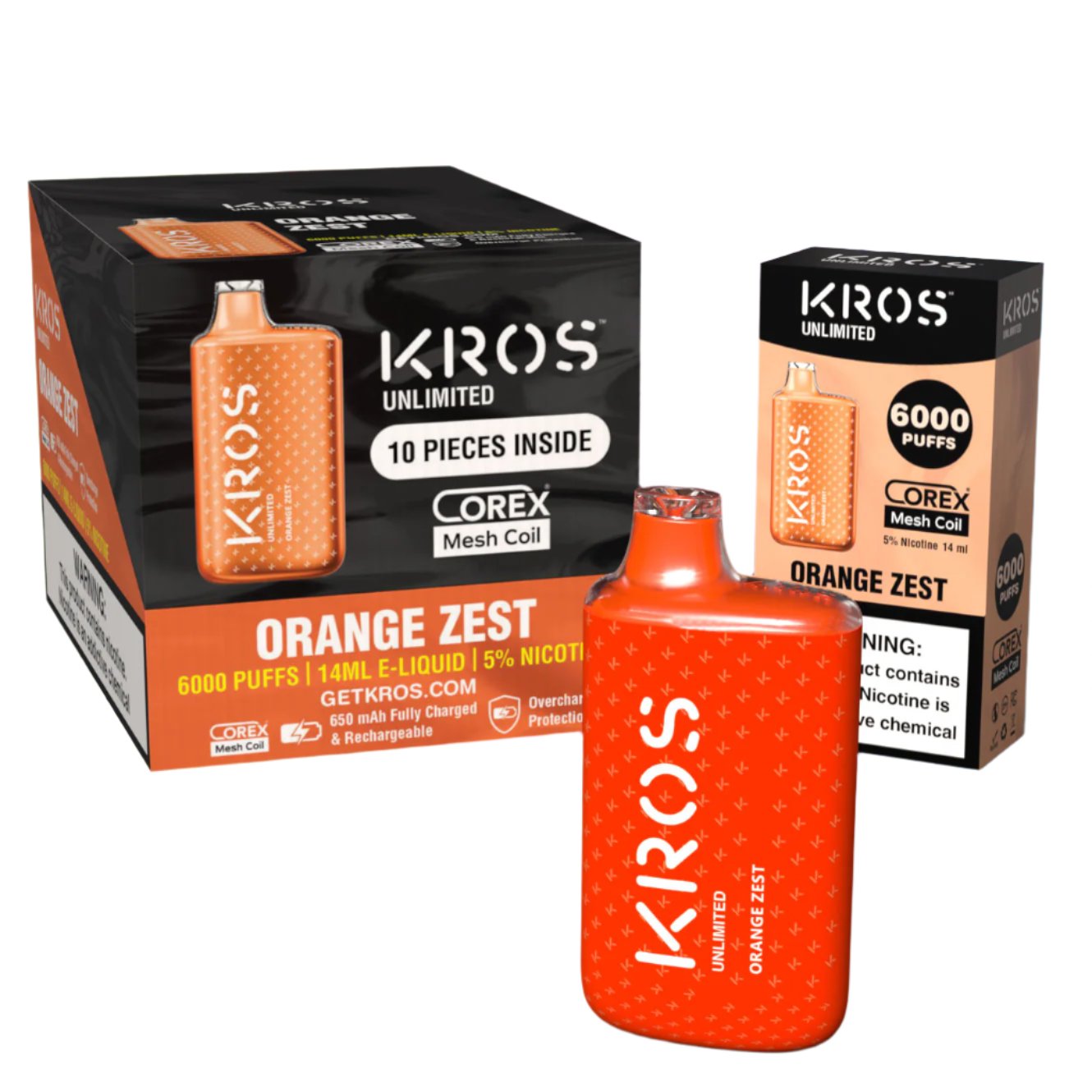 KROS Unlimited 6000 5% - 14mL 10ct