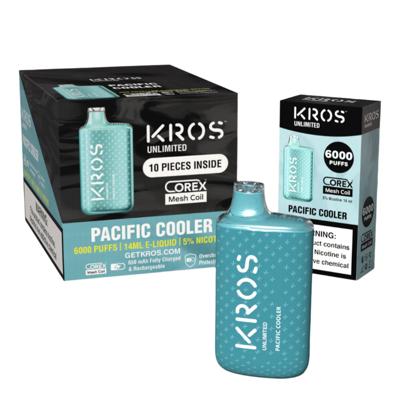 KROS Unlimited 6000 5% - 14mL 10ct