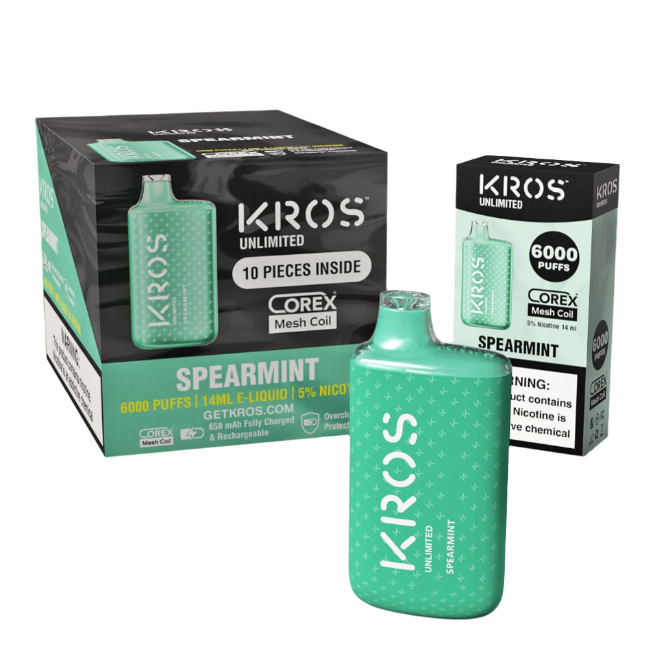 KROS Unlimited 6000 5% - 14mL 10ct