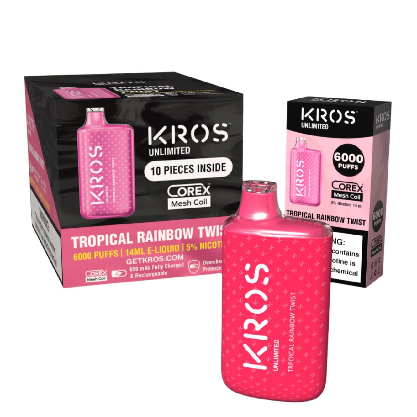 KROS Unlimited 6000 5% - 14mL 10ct