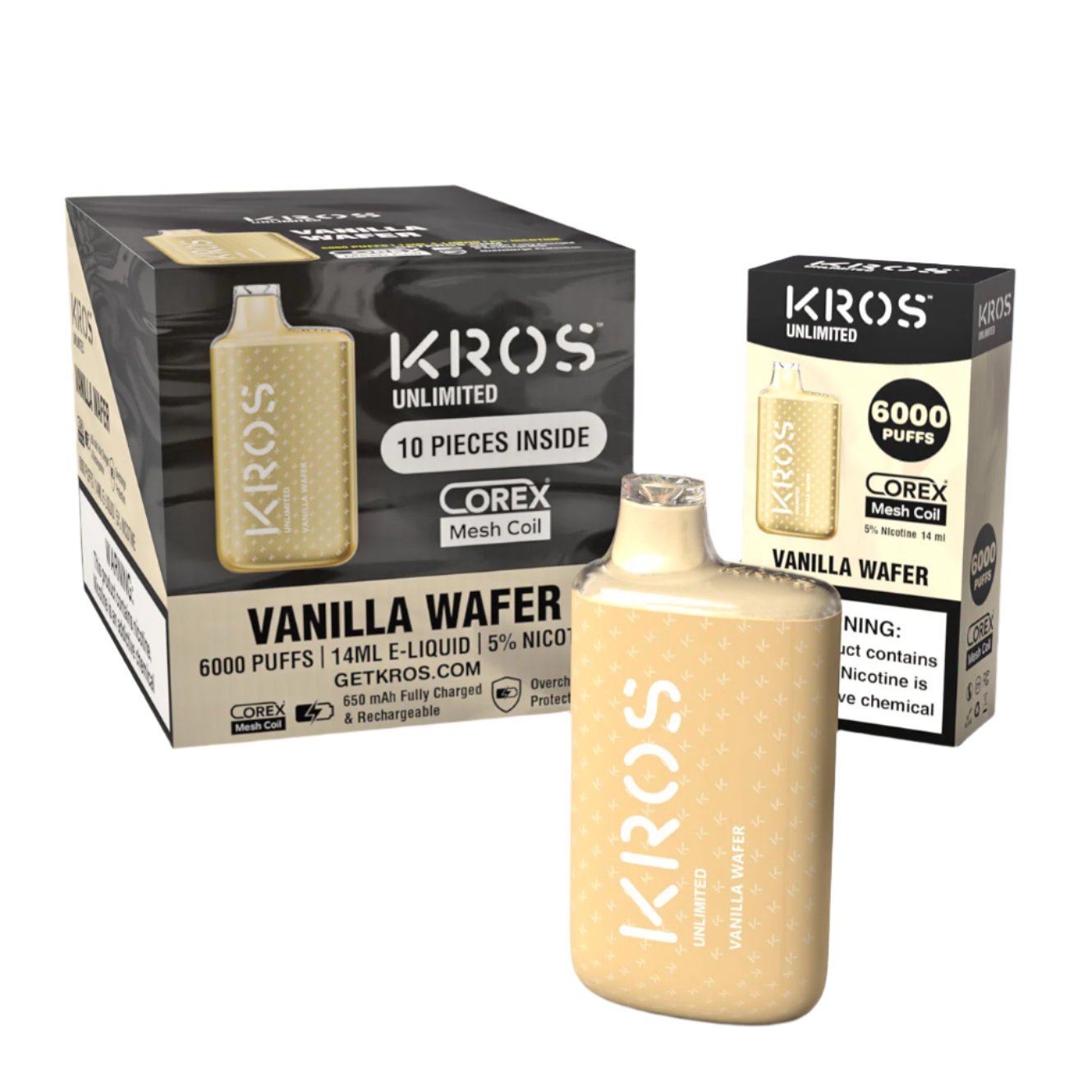 KROS Unlimited 6000 5% - 14mL 10ct