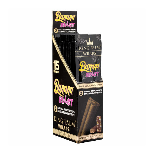 King Palm Wraps - Banana Blast - 2pk - 15ct