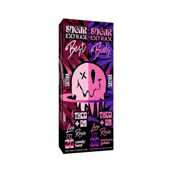 Sugar Extrax 2G Dispo- Acai Berry Gelato/Candyland – Metro Smoke wholesale