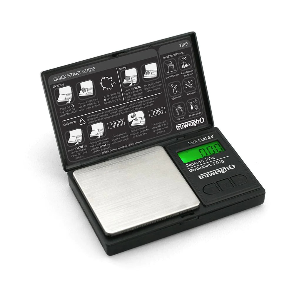 Truweigh Mini Classic Scale - Black x 0.01g