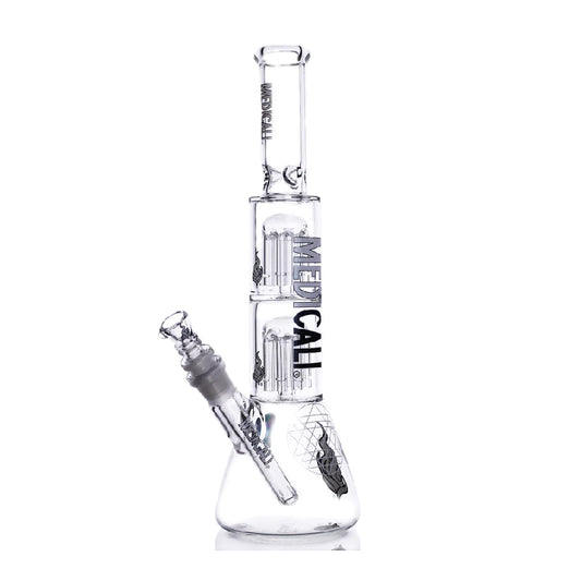 MEDICALI 13" DOUBLE 8TREE BEAKER