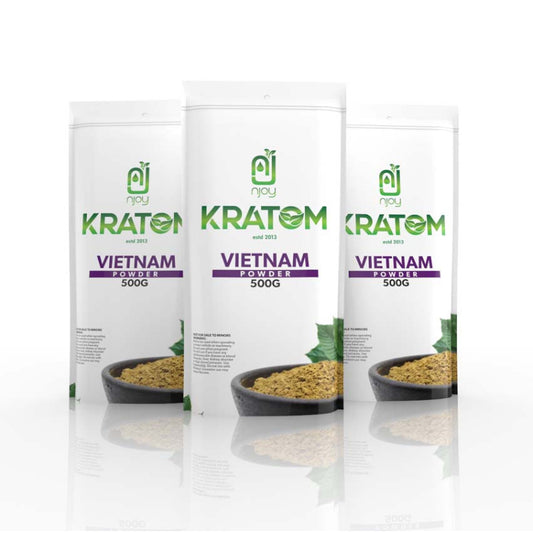 NJOY KRATOM 500GM VIETNAM POWDER BAG