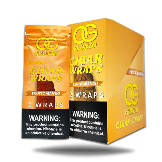 OG FRONTO CIGAR WRAPS 2CT PACK - BOX OF 25