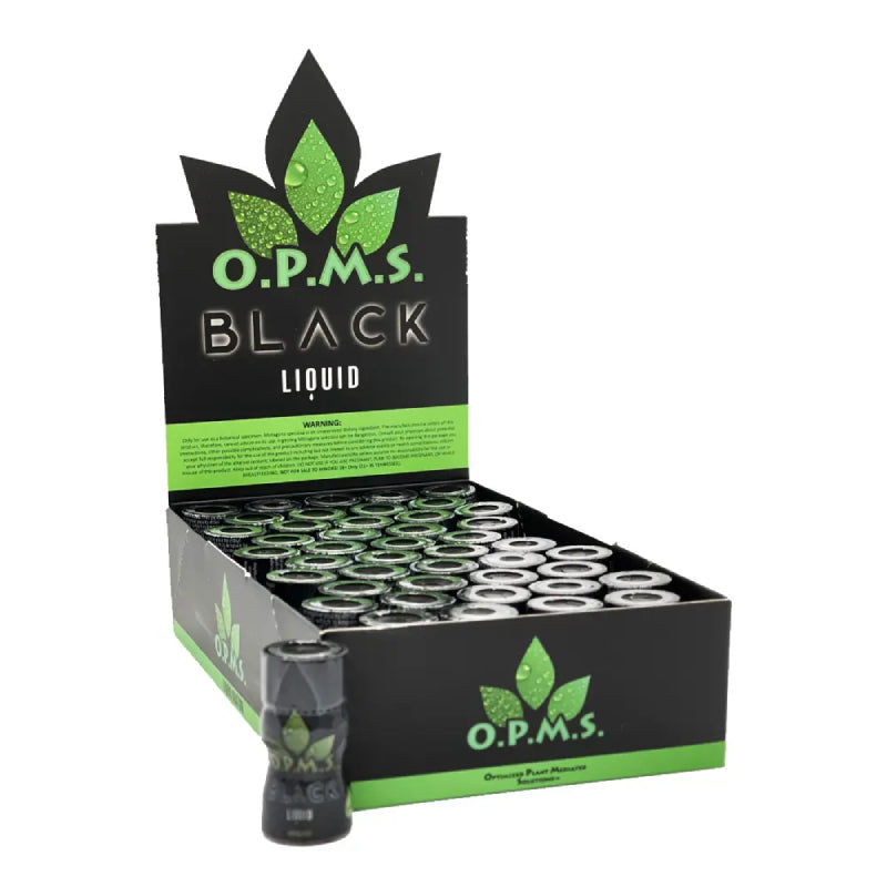 OPMS BLACK SHOTS 8ML BOX/45CT