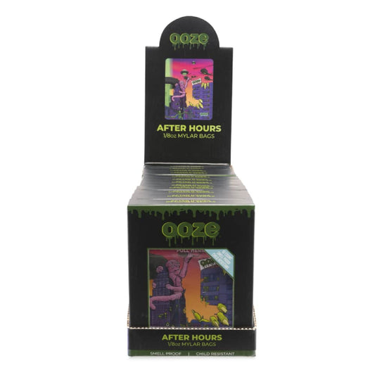 Ooze Mylar Bag - After Hours - 1/8oz - 10pk - 12ct