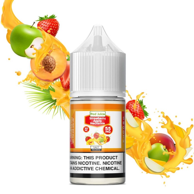 POD Juice Salt-Nic - Strawberry Apple Nectarine