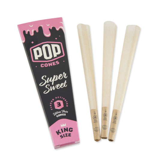 Pop Cones - King Size - 3pk - 
Super Sweet