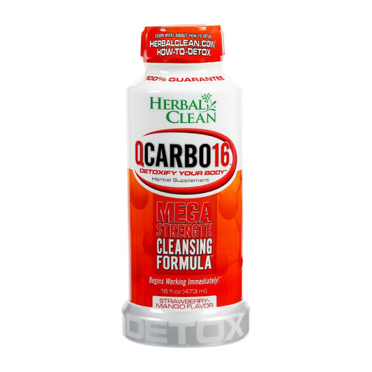 Q Carbo Detox 16 - Strawberry Mango - 16oz