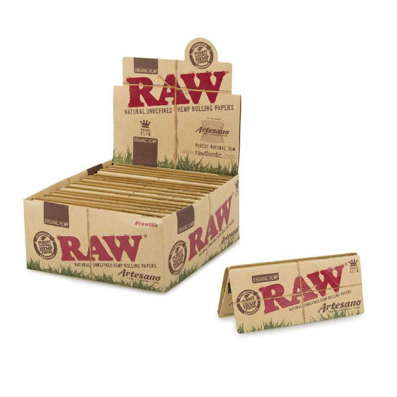 Raw Organic Artesano King Size Slim - 15ct