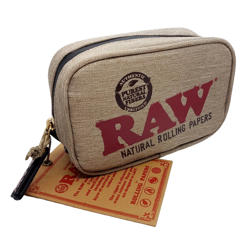 Raw Smell Proof Smokers Pouch