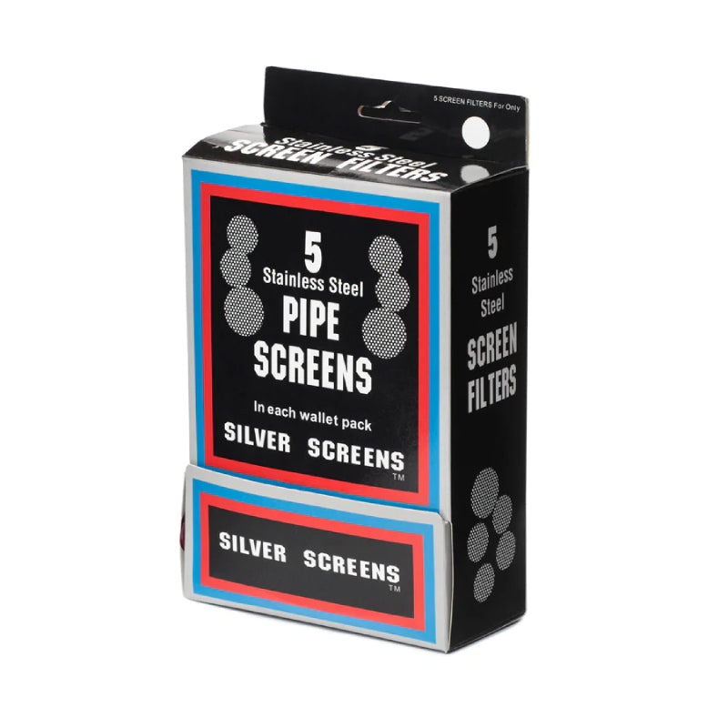 SILVER PIPE SCREEN FILTER 5PC/100CT