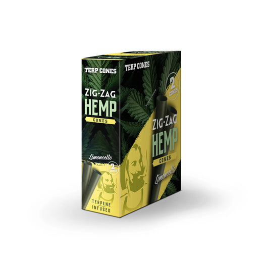 Zig Zag Terp-Infused Hemp Cones - Limoncello