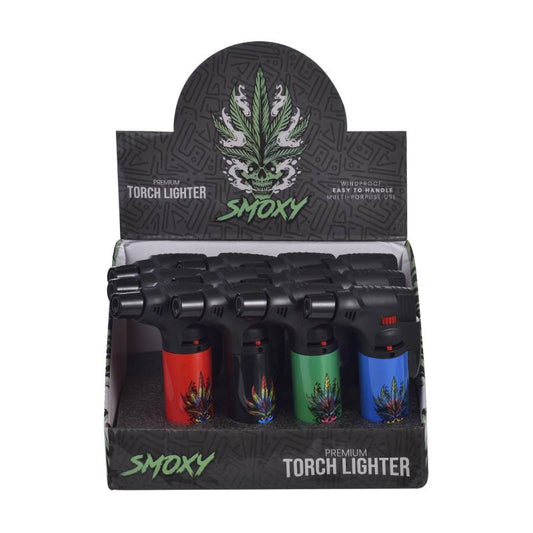 Smoxy Classic Torch Display - 12ct