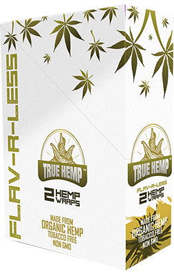 True Hemp Wraps - Flav-R-Less 25CT